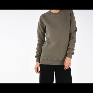 DRKSHDW COTTON CREWNECK SWEATSHIRT